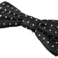 Dolce & Gabbana Elegant Black Silk Bow Tie