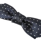 Dolce & Gabbana Elegant Blue Silk Bow Tie