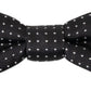 Dolce & Gabbana Elegant Silk Black Bow Tie