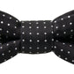 Dolce & Gabbana Elegant Silk Black Bow Tie