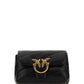 PINKO Chic Love Baby Leather Shoulder Bag