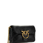 PINKO Chic Love Baby Leather Shoulder Bag