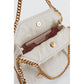 Stella McCartney Chic Mini Falabella Canvas Tote - Pristine White