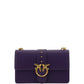 PINKO Elegant Purple Mini Shoulder Bag with Gold Accents