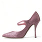 Dolce & Gabbana Enchanting Pink Crystal Pumps