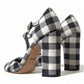 Dolce & Gabbana Chic Gingham T-Strap Pumps: Timeless Mary Jane Heels