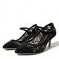 Dolce & Gabbana Elegant Black Taormina Lace Heels