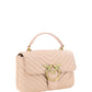 PINKO Chic Cipria Pink Mini Love Handbag