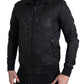 Dolce & Gabbana Elegant Full Zip Black Sweater