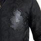 Dolce & Gabbana Elegant Full Zip Black Sweater