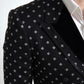 Dolce & Gabbana Elegant Geometric Patterned Slim Blazer