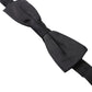 Dolce & Gabbana Elegant Black Silk Bow Tie