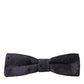 Dolce & Gabbana Elegant Silk Polka Dot Bow Tie