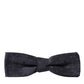 Dolce & Gabbana Elegant Polka Dot Silk Bow Tie