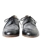 Dolce & Gabbana Elegant Leather Derby Dress Shoes