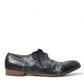 Dolce & Gabbana Elegant Leather Derby Dress Shoes