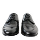 Dolce & Gabbana Elegant Men's Leather Lace-Up Derby Shoes