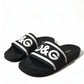 Dolce & Gabbana Sleek Monochrome Rubber Slides