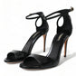 Dolce & Gabbana Elegant Leather Ankle Strap Heels