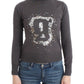 John Galliano Brown turtleneck cotton sweater