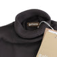 John Galliano Brown turtleneck cotton sweater