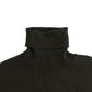 John Galliano Green wool turtleneck sweater