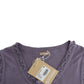 John Galliano Purple cotton jersey dress
