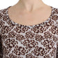 Cavalli Elegant Floral Lace Longsleeve Top