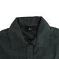 Cavalli Elegant Gray Cotton Button Down Shirt