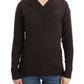 Cavalli Chic Keyhole Virgin Wool Sweater