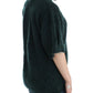 Cavalli Elegant Green Wool-Mohair Blend Cardigan