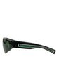 Dolce & Gabbana Sleek Men's Green-Lens Sunglasses