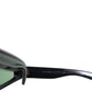 Dolce & Gabbana Sleek Men's Green-Lens Sunglasses