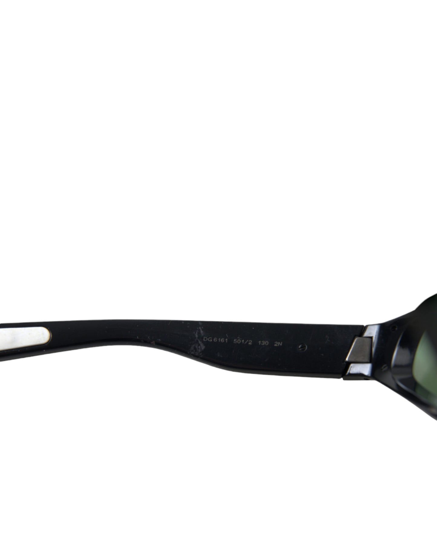 Dolce & Gabbana Sleek Men's Green-Lens Sunglasses