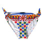 Dolce & Gabbana Multicolor Carretto Print Bikini Bottom