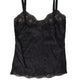 Dolce & Gabbana Elegant Silk Blend Lace Camisole Top