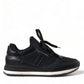 Dolce & Gabbana Elegant Black Classic Sneakers