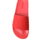 Dolce & Gabbana Radiant Red Men's Slide Sandals