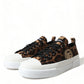 Dolce & Gabbana Brown Leopard Canvas Sneakers Shoes