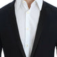 Dolce & Gabbana Elegant Blue Wool Silk Slim Fit Blazer