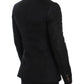 Dolce & Gabbana Elegant Black Silk Blend Two-Button Blazer