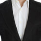 Dolce & Gabbana Elegant Black Silk Blend Two-Button Blazer