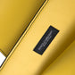 Dolce & Gabbana Exquisite Yellow Leather Eyewear Case