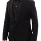 Dolce & Gabbana Elegant Black Silk Slim Fit Blazer