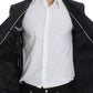 Dolce & Gabbana Elegant Gray Striped Wool Slim Blazer