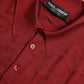 Dolce & Gabbana Elegant Maroon Silk Polo Tee