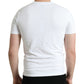 Dolce & Gabbana Elegant White Cotton Round Neck Tee