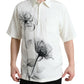 Dolce & Gabbana Elegant Floral Printed Silk Polo T-Shirt