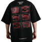 Dolce & Gabbana Round Neck Tee with Stylish Eyes Print