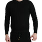 Dolce & Gabbana Elegant Silk Crewneck Sweater for Men